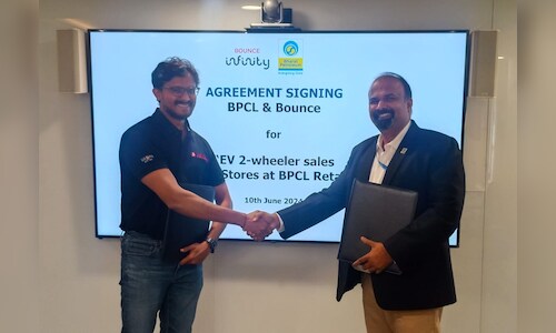 BPCL and Bounce Infinity to launch eDrive stores, selling electric ...