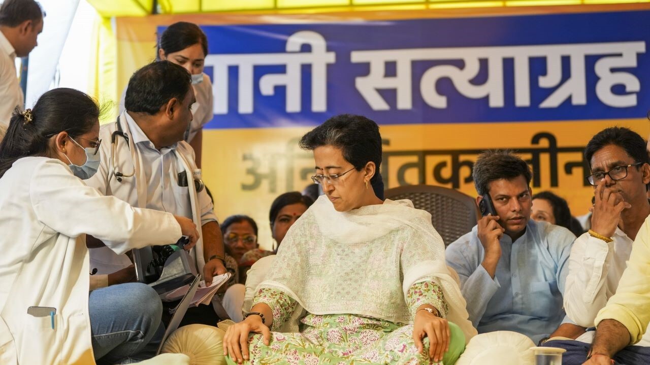 Delhi Water Minister Atishi Discharged From LNJP Hospital - CNBC TV18