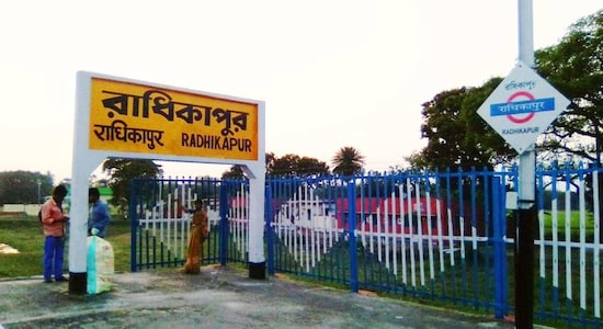 Radhikapur Railway Station | This station located in the Uttar Dinajpur district of West Bengal, is an active rail transit system on the Bangladesh-India border and functions as a checkpoint between the two countries. (Image: Reuters)