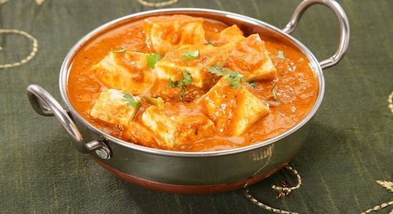 No 7. Shahi Paneer | A much-relished vegetarian dish, shahi paneer showcases paneer (Indian cottage cheese) simmered in a luxurious gravy made from cashews, cream, and spices like cardamom and saffron, offering a creamy texture and a delicate flavourful balance.