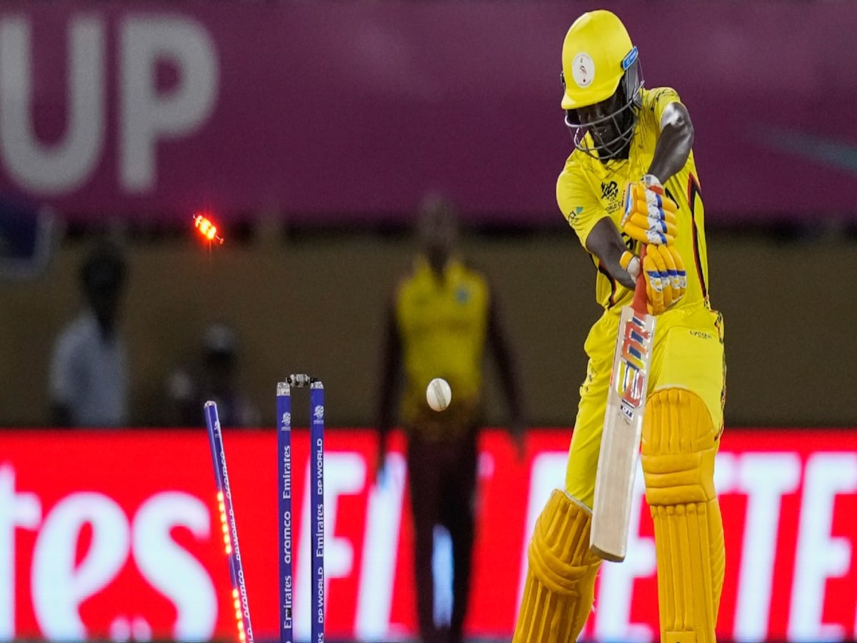 West Indies bowl out Uganda on joint-lowest score in history T20 World Cup - CNBC TV18