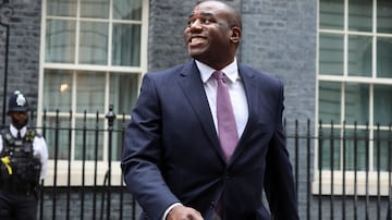 Britain's newly appointed Foreign Secretary David Lammy leaves 10 Downing Street, following the results of the election, in London, Britain, July 5, 2024. REUTERS/Phil Noble Britain's newly appointed Foreign Secretary David Lammy leaves 10 Downing Street, following the results of the election, in London, Britain, July 5, 2024. REUTERS/Phil Noble