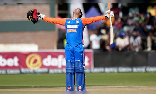 Abhishek Sharma scores 37-ball century against England at Wankhede - CNBC TV18
