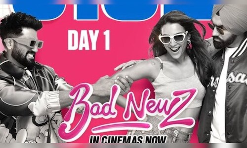 Bad Newz Box Office Collection Day 1 Vicky Kaushal Triptii Dimris