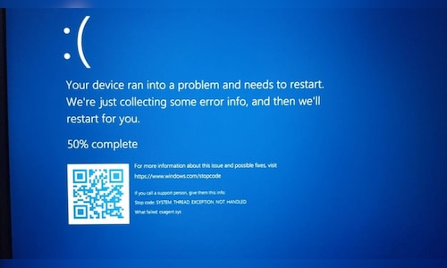 Microsoft Outage: What is the blue screen of death and how to fix it ...