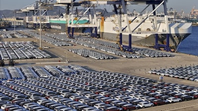 The third plenum "will identify priorities for comprehensively deepening reform, map out a blueprint for its long-term economic development, and open up a new chapter in the country's march toward Chinese modernisation", wrote the Global Times, an English-language Chinese newspaper. It added that the wide range of policy reforms, including "creation of new quality productive forces, constant support for the private economy, coordination on development and security, as well as a firm commitment to opening- up," is expected. File Image: New cars for export wait for transportation on a vehicles carrier vessel at a dockyard in Yantai in east China's Shandong province on Nov. 2, 2023. Chinese auto sales slumped in June, 2024 as the domestic economy remains weak, but strong exports kept overall sales growth in positive territory, an industry association said Wednesday, July 10, 2024. (Chinatopix via AP, File)