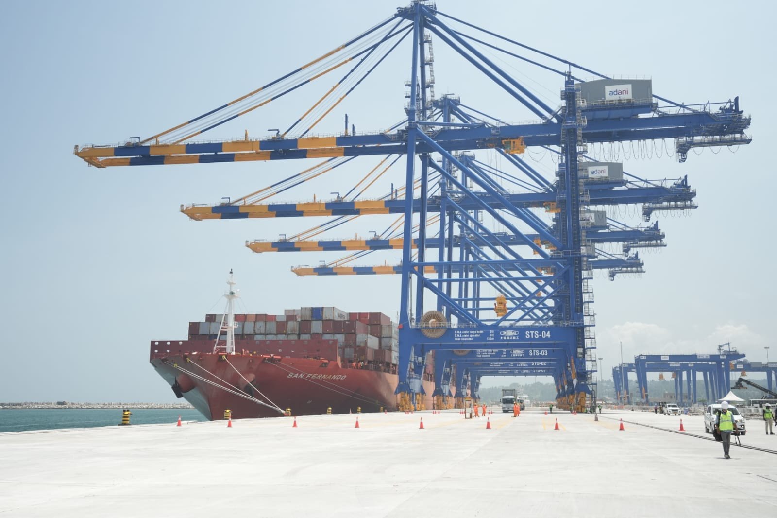 'Historic Day,' Says Gautam Adani As First Container Vessel Arrives At ...