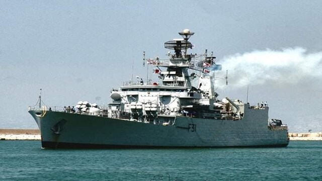 Indian Navy's warship INS Brahmaputra severely damaged in fire, sailor missing