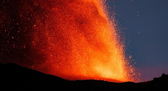 In Pics: Mount Etna, Stromboli Volcano Erupts In Fiery Display, Blanket 