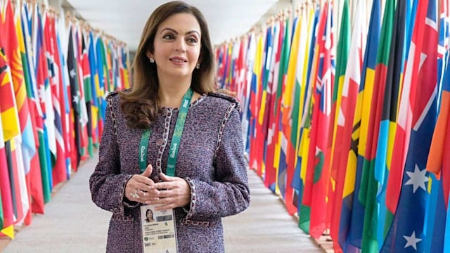 Nita Ambani Re-Elected Unopposed to International Olympic Committee.