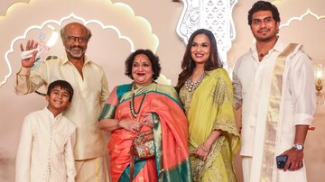 Rajinikanth y familia