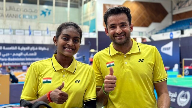 Paralympics 2024: Nitesh Kumar and Thulasimathi Murugesan Shine in Mixed Doubles Debut.