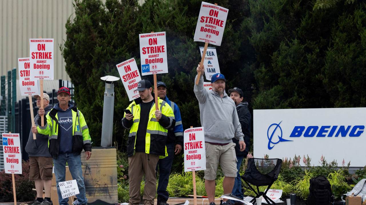 Boeing workers reject pay proposal again, strike to continue despite planemaker’s $6 billion loss in Q3