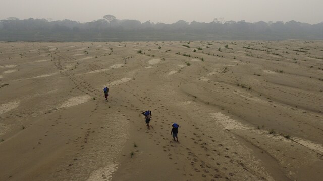 Drought has dried major Amazon river tributary to its lowest level in ...