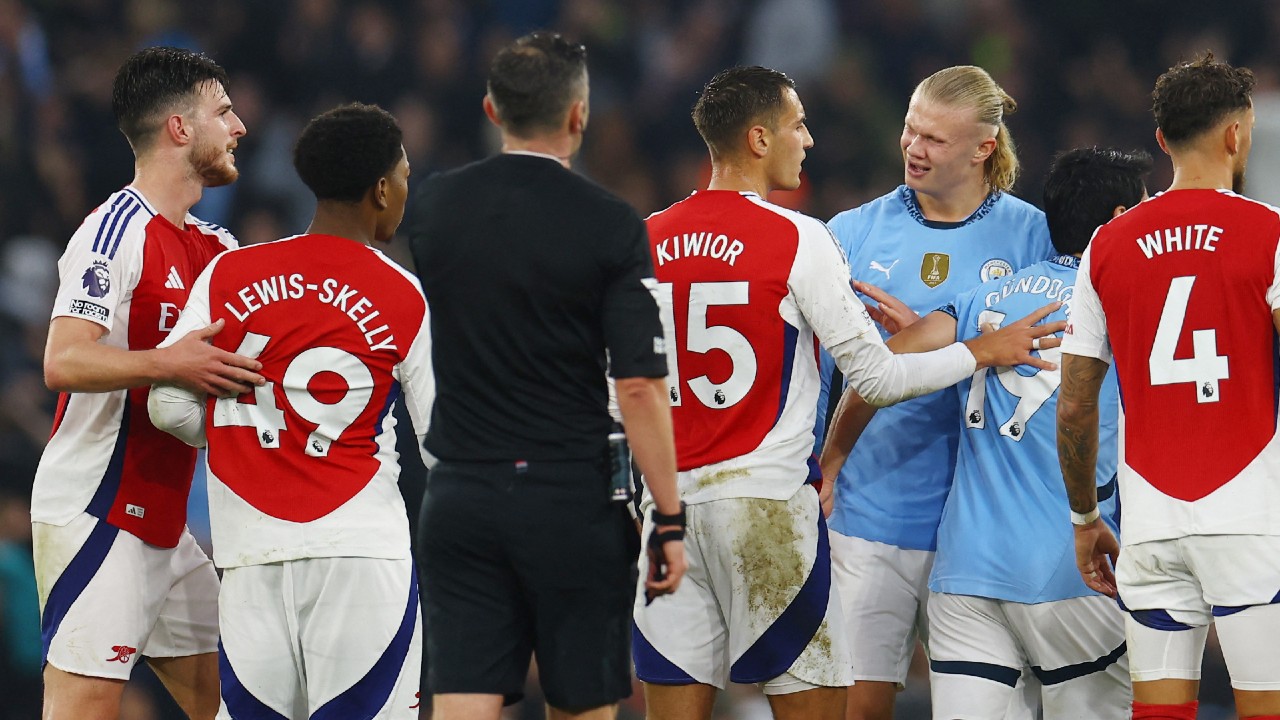 Premier League: Manchester City and Arsenal playout a feisty 2-2 draw at Etihad