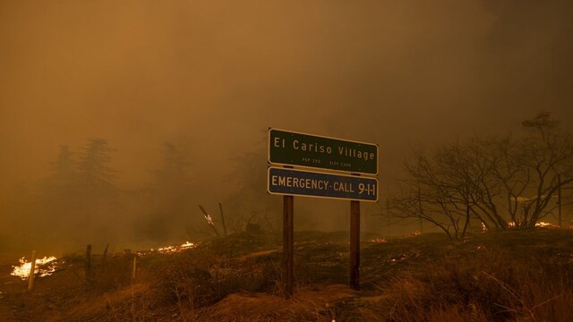 Southern California wildfires force evacuations as flames spread ...