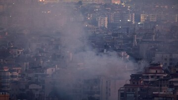Smoke billows over Beirut's southern suburbs after a strike, amid ongoing hostilities between Hezbollah and Israeli forces, as seen from Sin El Fil, Lebanon. (Reuters)