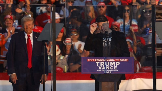 Elon Musk to campaign in Pennsylvania after appearance at Donald Trump