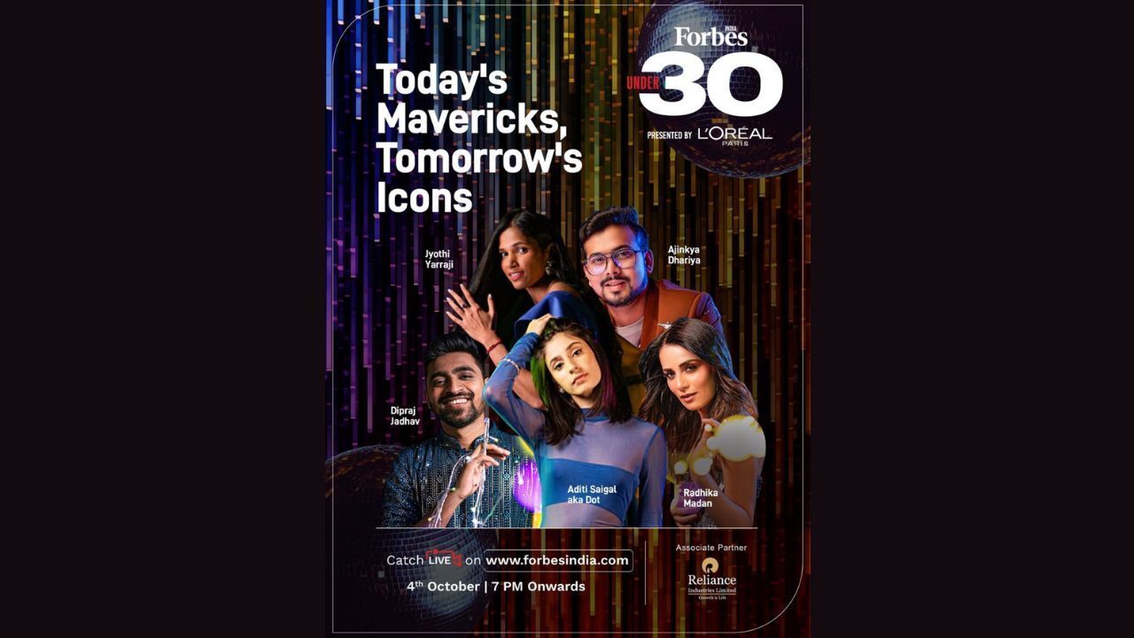 Forbes India Under 30 to recognise exceptional young achievers on October 4