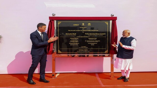 PM Modi and Spanish PM in Vadodara: Inaugurate Tata Aircraft Complex ...