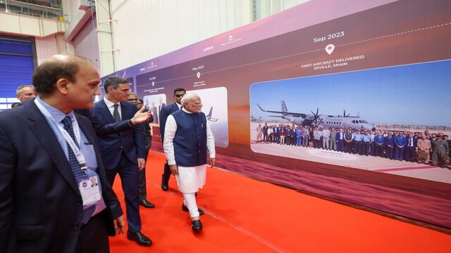 PM Modi and Spanish PM in Vadodara: Inaugurate Tata Aircraft Complex ...