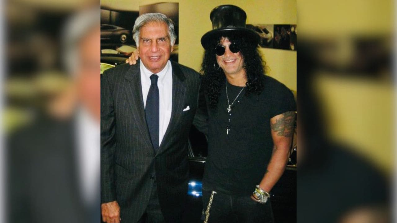 When Ratan Tata met Slash, the day he casually chilled with a rock icon