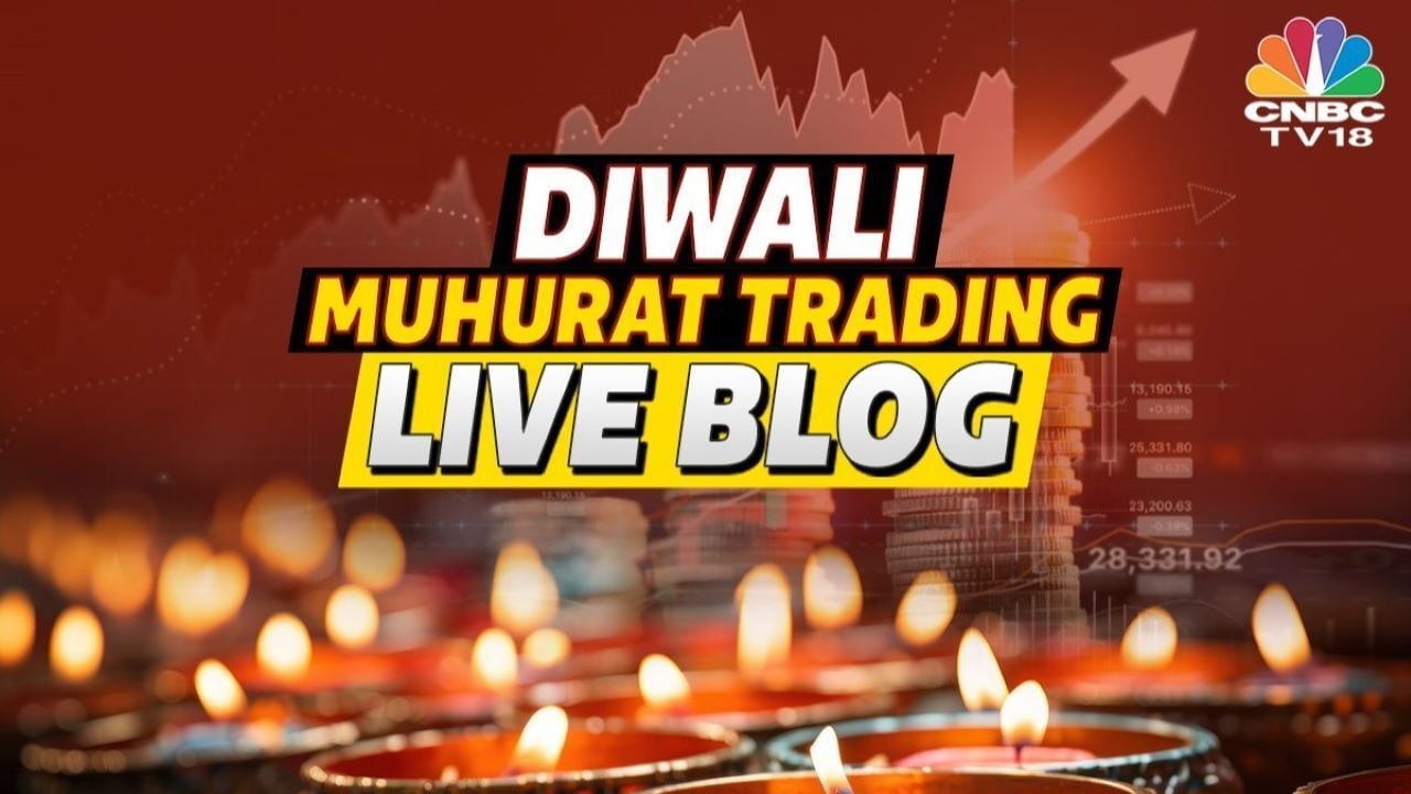 Diwali Muhurat Trading 2024 Live Nifty and Sensex prepare for Samvat