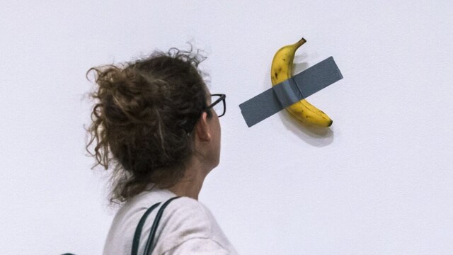 Duct Taped Banana Artist Says His Work Is A Provocation On Value Of Art Cnbc Tv18