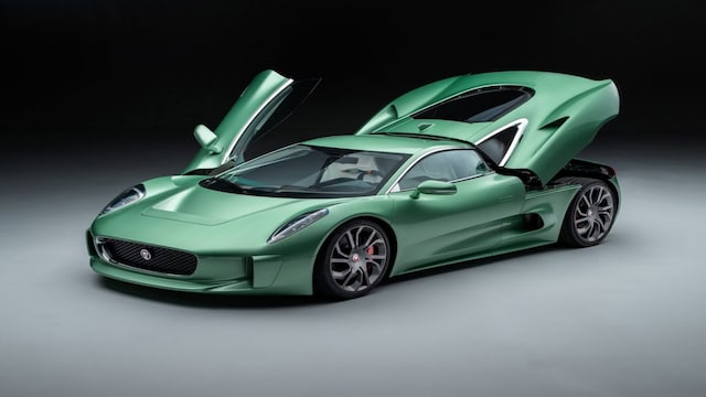 Jaguar C-X75 from Bond’s ‘Spectre’ becomes street-legal with ...