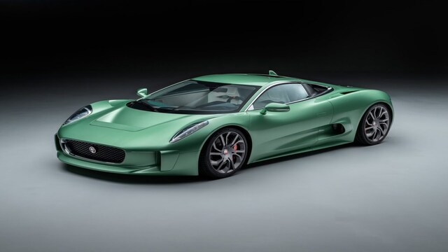 Jaguar C-X75 from Bond’s ‘Spectre’ becomes street-legal with ...