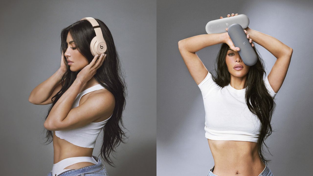 Kim Kardashian teams up with Beats for new 'Beats x Kim' Studio Pro headphones and Beats Pill