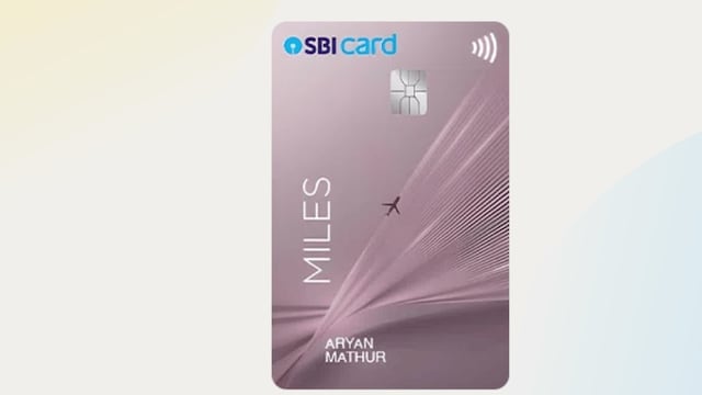 The SBI Card MILES is designed for frequent flyers. Cardholders can earn up to 6 travel credits per ₹200 on travel spends and 2 credits on other spends. Benefits include complimentary lounge access—8 domestic and 6 international visits annually—along with Priority Pass membership and a low forex markup of 1.99%. The card is available in three variants with annual fees ranging from ₹1,499 to ₹4,999. The SBI Card MILES is designed for frequent flyers. Cardholders can earn up to 6 travel credits per ₹200 on travel spends and 2 credits on other spends. Benefits include complimentary lounge access—8 domestic and 6 international visits annually—along with Priority Pass membership and a low forex markup of 1.99%. The card is available in three variants with annual fees ranging from ₹1,499 to ₹4,999.