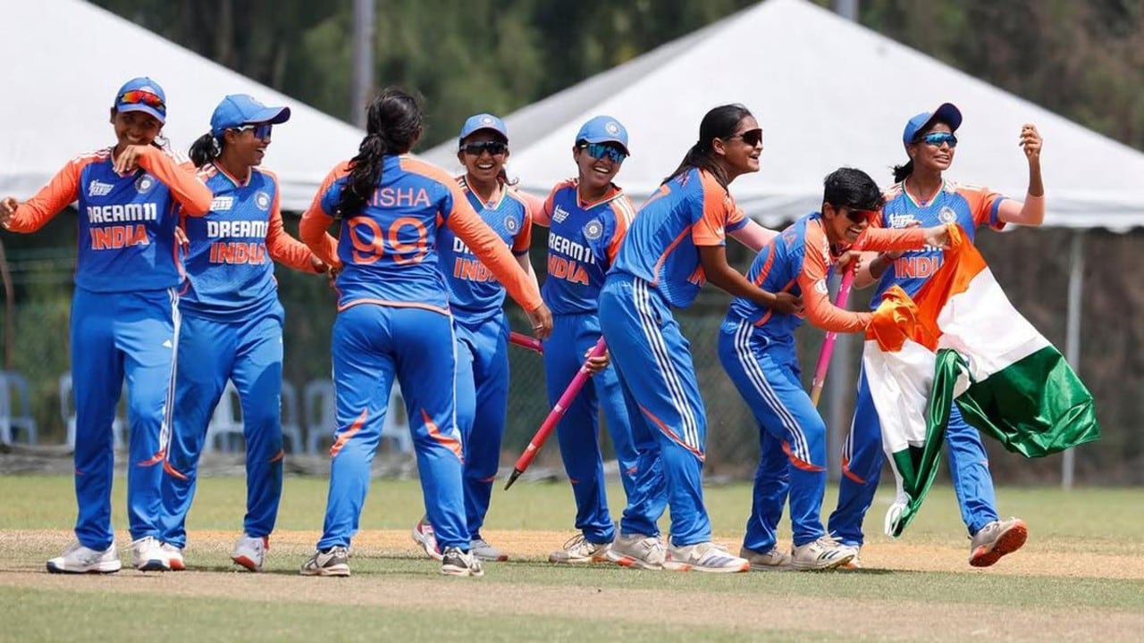 India beat Bangladesh by 41 runs to lift Women's U19 T20 Asia Cup