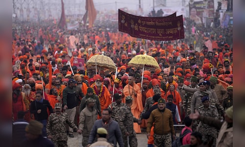 Women secretly filmed while bathing at Maha Kumbh, explicit videos sold online, police intervene