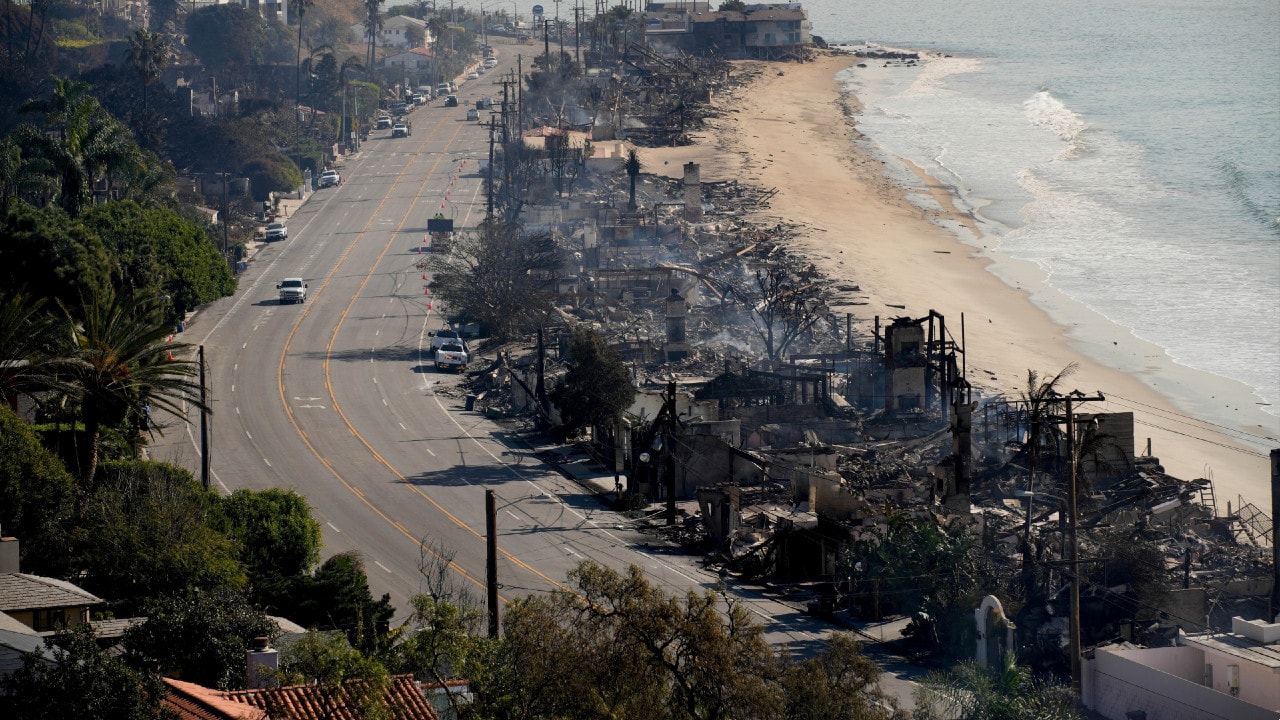 LA's Olympic venues were spared by wildfires, but the city's rebuild could impact the Games' run-up