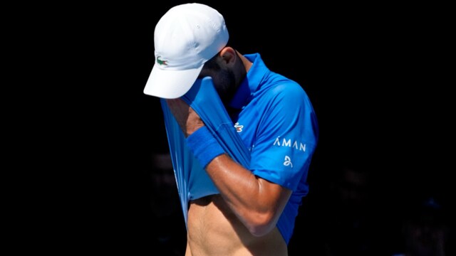 Watch: Novak Djokovic booed as he retires midway in his semifinal clash