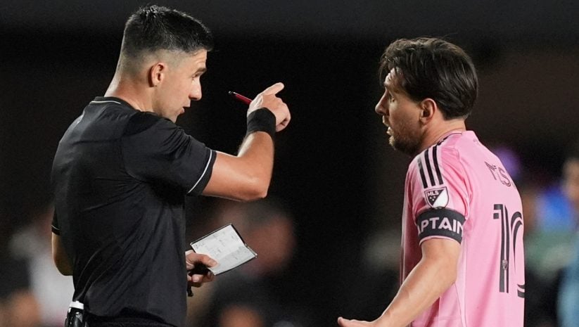 Watch: Lionel Messi gets aggressive, grabs New York City coach by the neck, fined by MLS - CNBC TV18