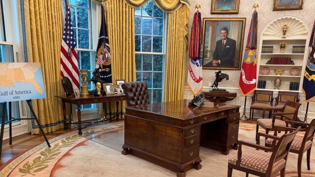 Donald Trump replaces 145-year-old Resolute Desk days after Elon Musk's ...
