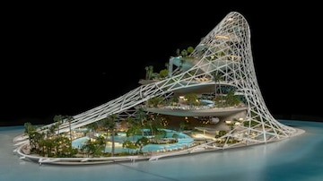 Dubai is set to unveil the world's tallest wellbeing resort named Therme Dubai, in 2028. The project aligns with the vision of Sheikh Mohammed bin Rashid Al Maktoum, Vice President and Prime Minister of the UAE, who wants to elevate the city's status as the best place to live, work, and visit as tourists. Approved by Crown Prince of Dubai, His Highness Sheikh Hamdan bin Mohammed bin Rashid Al Maktoum, development is set to redefine wellbeing tourism. (Image: Tourism Dubai)