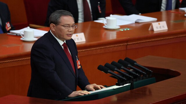 Chinese Premier Li Qiang revealed Beijing's targets and the action plan to hit the 5% target for economic growth third year in a row. Aside from the promised spending to boost consumer demand, defence, and housing, some of the big highlights included the end of 'illegal investigations against the private sector that hurt the business sentiment in recent years. Pictture of Li Qiang at the Great Hall of the People in Beijing, China, March 5, 2025. REUTERS/Florence Lo