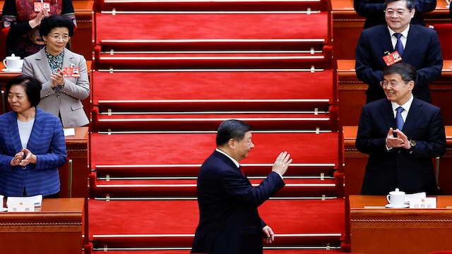 President Xi Jinping has pledged to turn China into a “medium-developed country” by 2035. This would require the world's second-largest economy to double its size from 2020 and the economy has to grow consistently at 5% or more, according to economists who spoke to Bloomberg. Policymakers in Beijing would hope the latest measures articulated by premier Li Qiang would be able to unleash the animal spirits in an economy that has been in the doldrums and be able to tackle the tariff war unleashed by the Donald Trump administration in the US. In the picture, Chinese President Xi Jinping arrives at the Great Hall of the People on the day of the opening session of the National People's Congress (NPC), in Beijing, China March 5, 2025. REUTERS/Tingshu Wang 