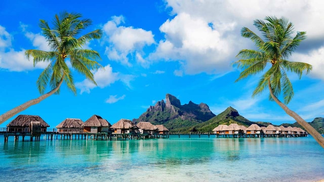 No 5. Bora Bora | Bora Bora is known for its breathtaking natural beauty, opulent resorts, thrilling water sports, rich cultural heritage, and romantic vacations. Bora Bora consistently ranks among the world's top luxury vacation spots. Overwater bungalows are among the best places for opulent travel, with rates as cheap as $1,500 per night. (Image: Shutterstock) No 5. Bora Bora | Bora Bora is known for its breathtaking natural beauty, opulent resorts, thrilling water sports, rich cultural heritage, and romantic vacations. Bora Bora consistently ranks among the world's top luxury vacation spots. Overwater bungalows are among the best places for opulent travel, with rates as cheap as $1,500 per night. (Image: Shutterstock)
