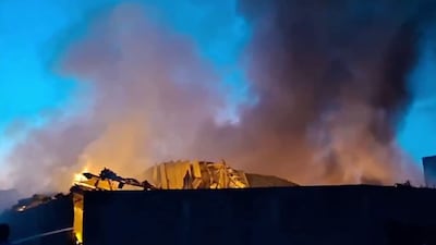 On camera, massive fire destroys over 15 scrap warehouses in Gujarat's Vapi 