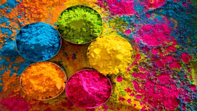 holi colours list