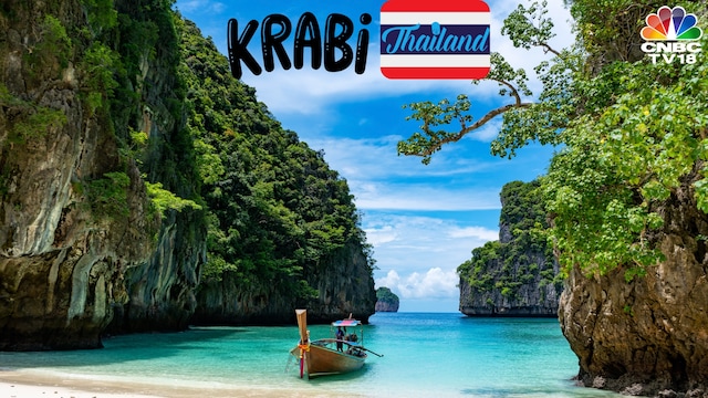 Image: Phi Phi island in Krabi province of Thailand from Panyakuanunphotos via Canva