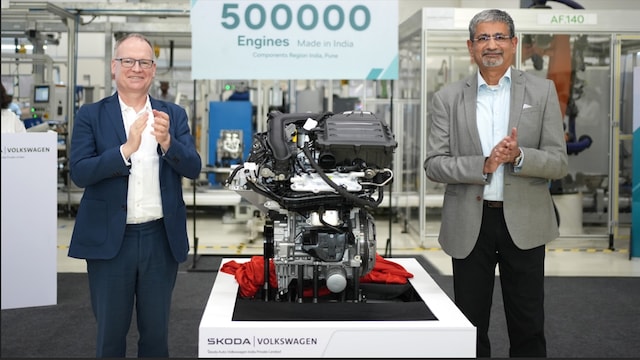 Škoda Auto Volkswagen India hits 500,000-engine milestone at Pune’s ...