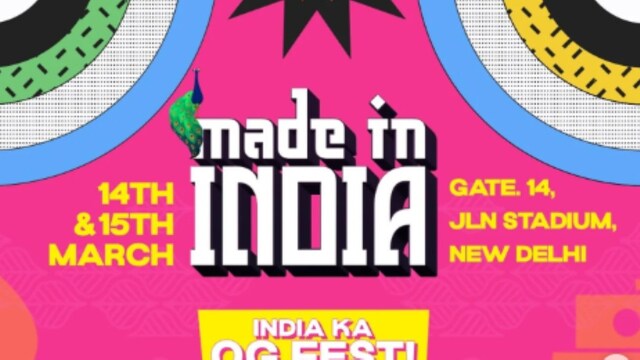 Made in India holi fest../Image Instagram