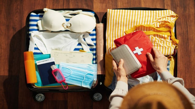 8. Restaurant food or food that you aren't used to may leave you with a stomach upset. Hence, it is advised that you carry a small emergency kit containing antacids. Medicines for fever, and diarrhea, and antiseptic solutions are also advised. (Image: Shutterstock) 8. Restaurant food or food that you aren't used to may leave you with a stomach upset. Hence, it is advised that you carry a small emergency kit containing antacids. Medicines for fever, and diarrhea, and antiseptic solutions are also advised. (Image: Shutterstock)