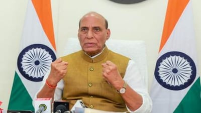 Union Defence Minister Rajnath Singh. A former Home Minister and former BJP president, his came did the rounds during the vice presidential elections in 2022.