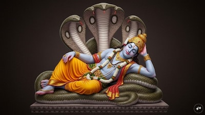 Lord Vishnu/AI generated